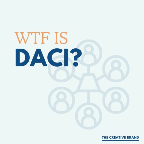 WTF is DACI | The Creative Brand